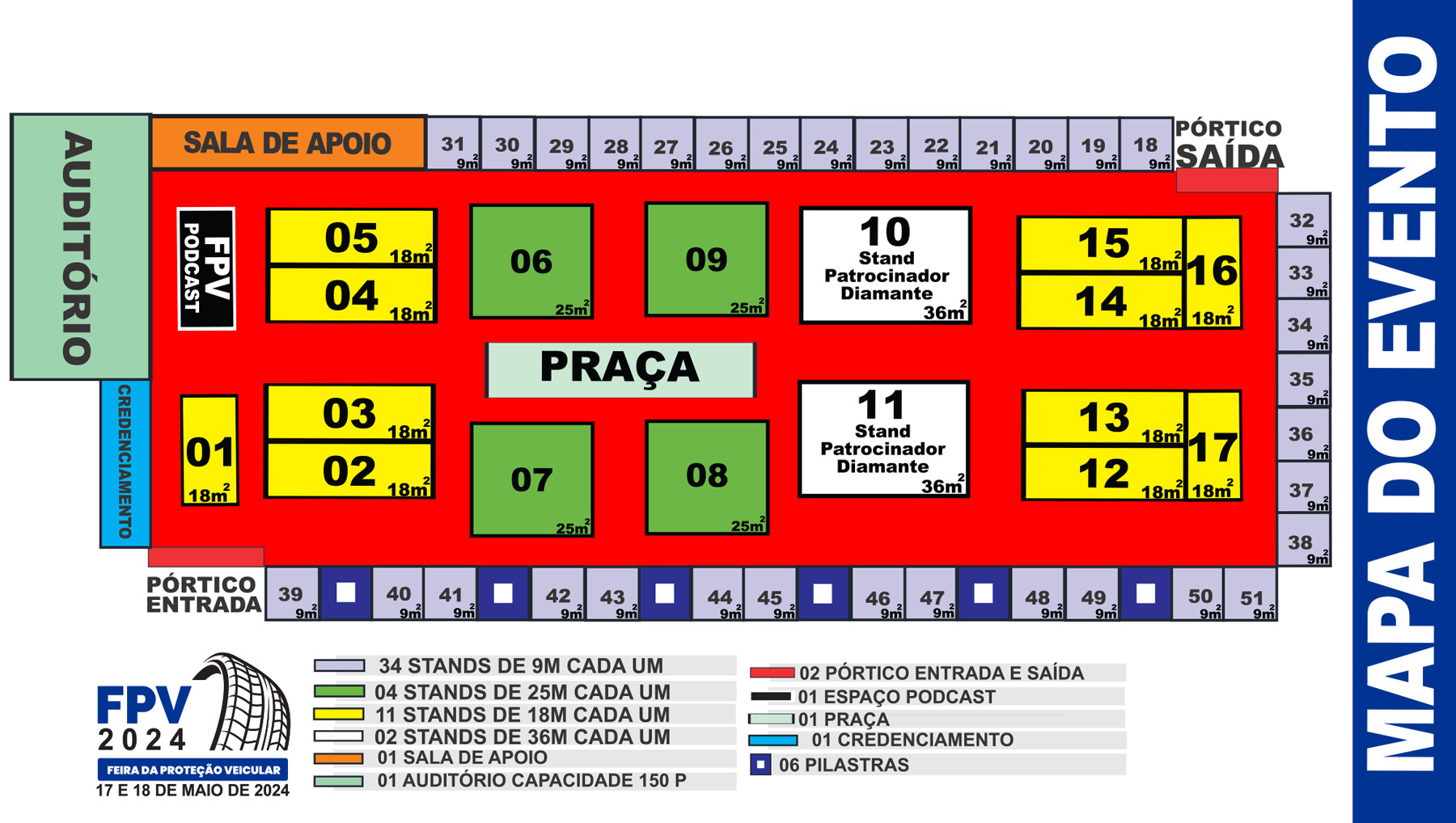 Mapa estandes